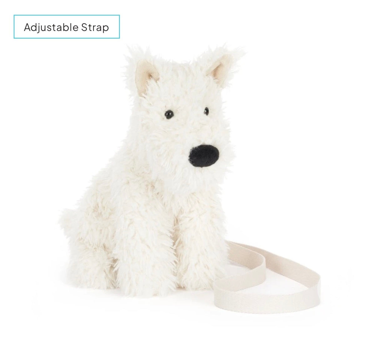 Jellycat Munro Scottie Dog Shoulder Bag