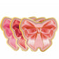 Sophistiplate Assorted Die Cut Salad Plate-Pink Bows