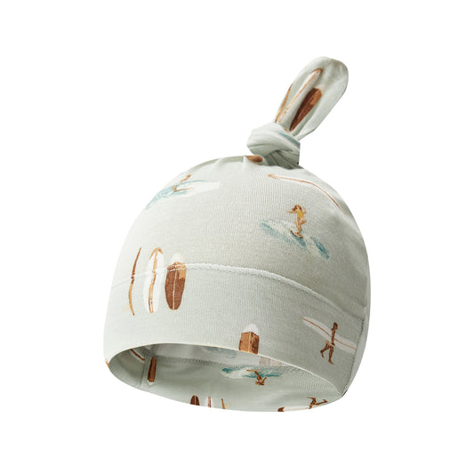 Milkbarn Kids "Vintage Surf" Bamboo Knotted Hat