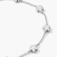 Kendra Scott Jane Delicate Chain Bracelet - Silver White Enamel