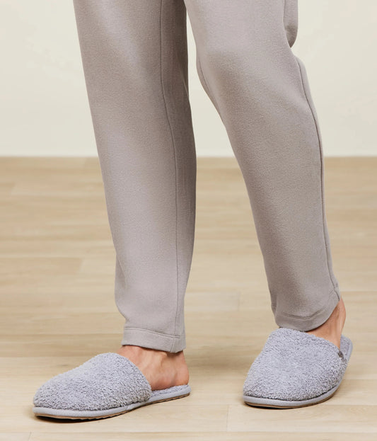 Barefoot Dreams CozyChic® Unisex Slipper- Dove Gray