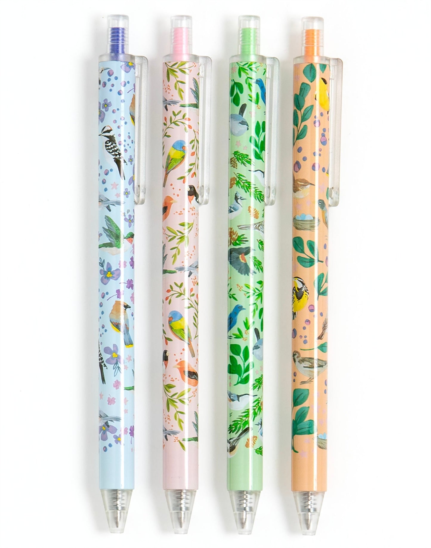 1 Canoe 2 "Feathered Friends" Bird Gel Pens (Set of 4)