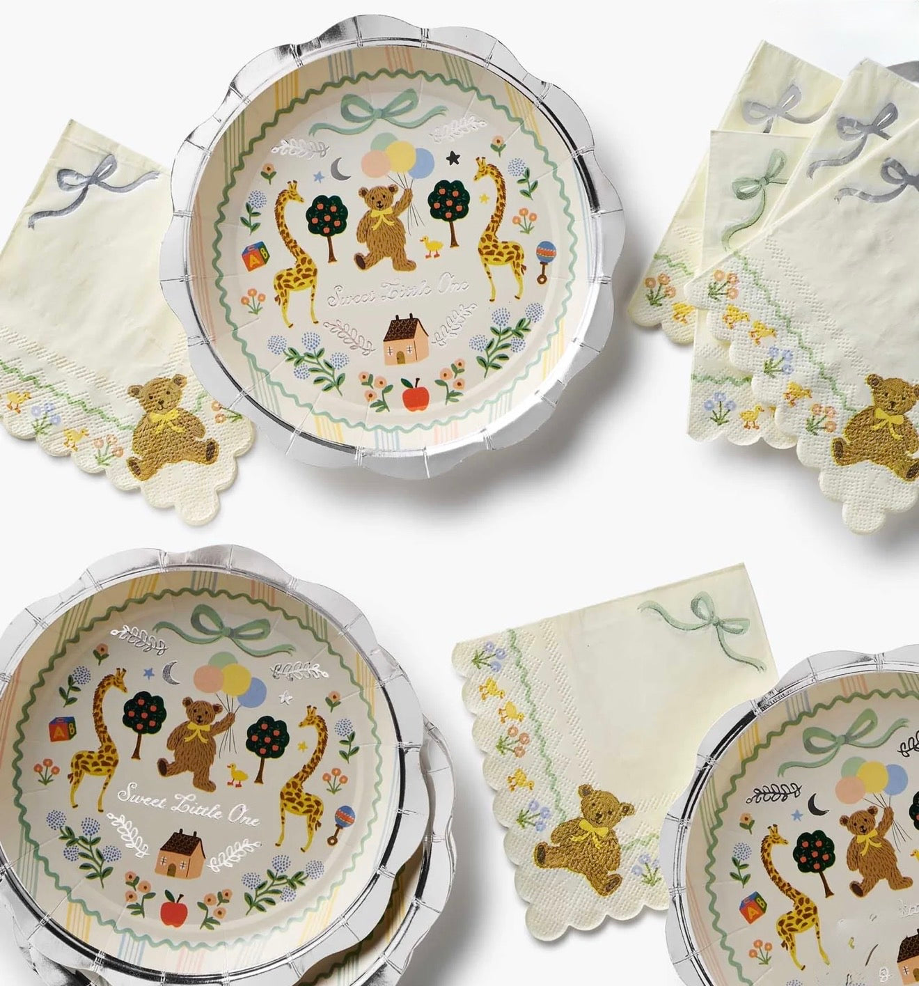 Rifle Paper Co. "Sweet Little One" Small Paper Plates