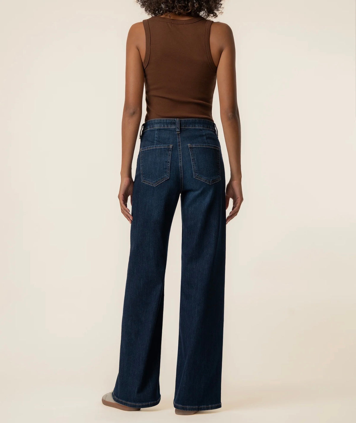 Kut from the Kloth "Maya" High Rise Fab Ab Wide Leg- Angelically