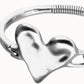 Uno de 50 "Palpito” Hinged Bangle-Silver