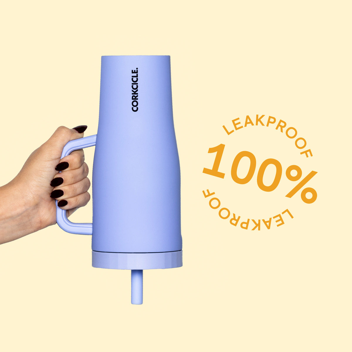 Corkcicle x Rifle Paper Co. “Garden Party Cream”- 22oz Cruiser