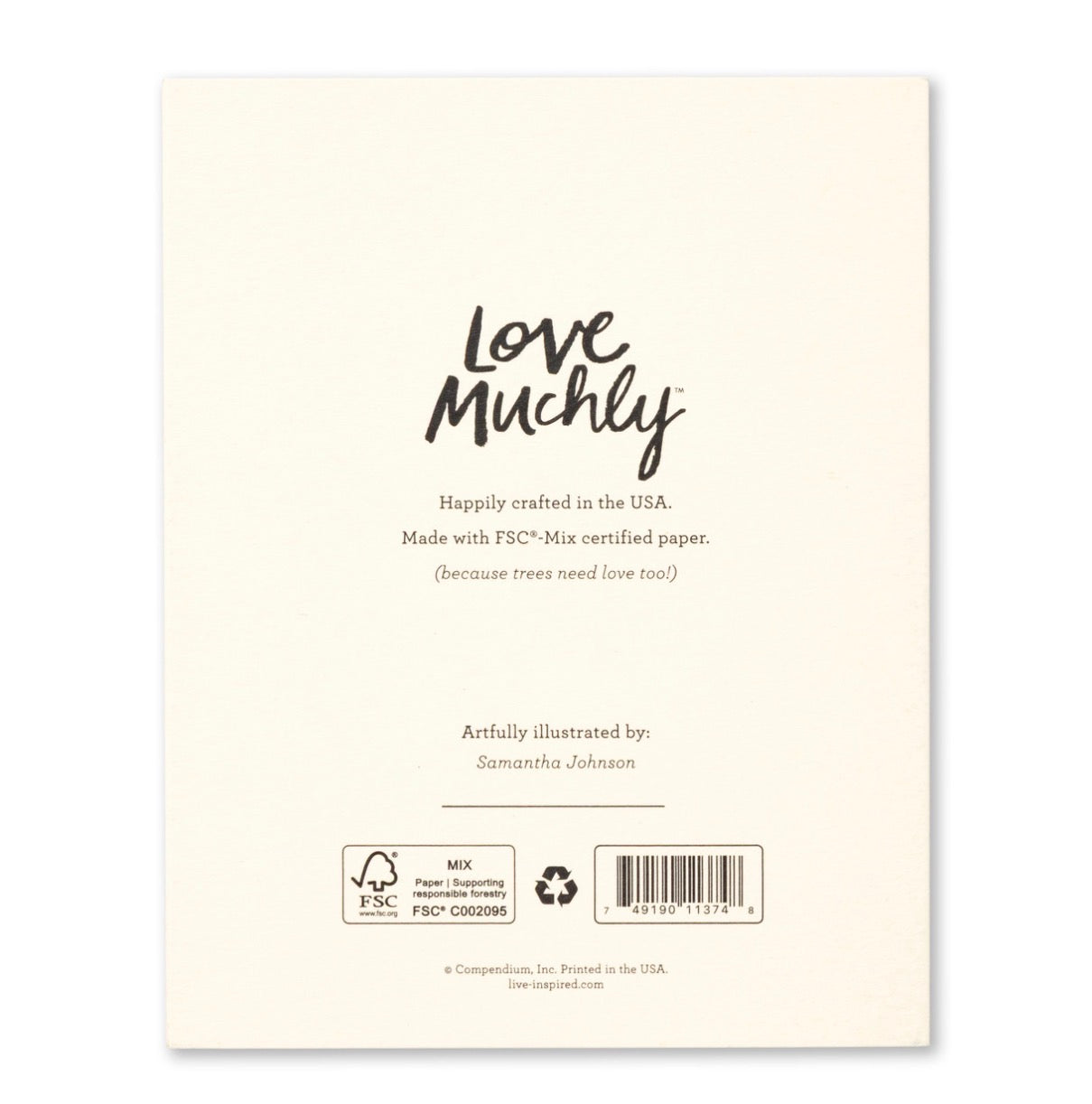 Compendium “My Heart & Your Heart” Card