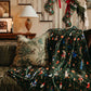 Rifle Paper Co. "Nutcracker" Fleece Blanket