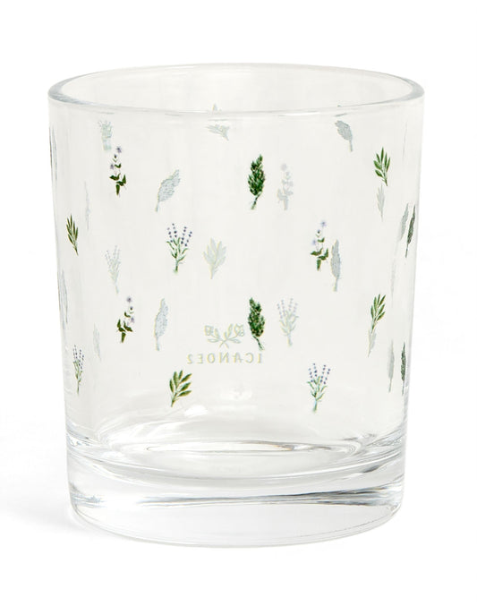 1 Canoe 2 "Tiny Herbs" Short Juice Glass
