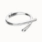Uno de 50 "Raices" Hinged Bangle-Silver