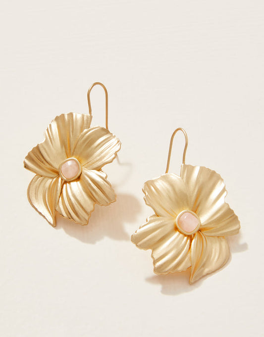 Spartina 449 Poppy Earrings-White