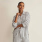 Z Supply Perfect Line Striped Top-White