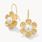 Spartina 449 Primrose Drop Earrings-Pearl