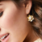 Spartina 449 Primrose Drop Earrings-Pearl