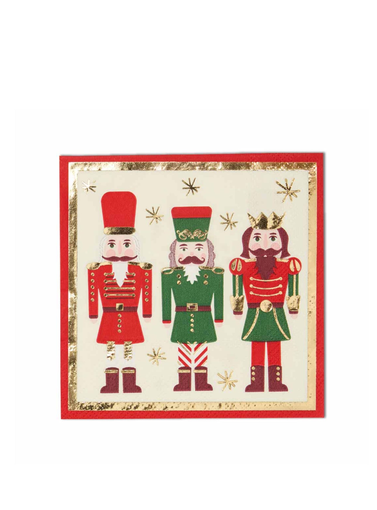 Sophistiplate “Nutcracker Christmas” Cocktail Napkin