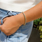 LeMel “Blaire” Bezel CZ Tennis Bracelet-Gold