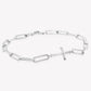 Rizen Chain Breaker Cross Bracelet-Silver
