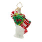 Christopher Radko Ornament-Snowy Retro Cheer Gem