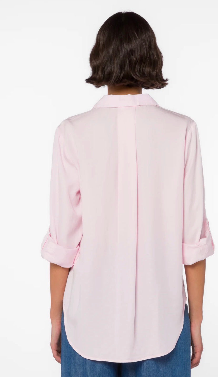 Velvet Heart “Sirena” Top - Frosty Pink