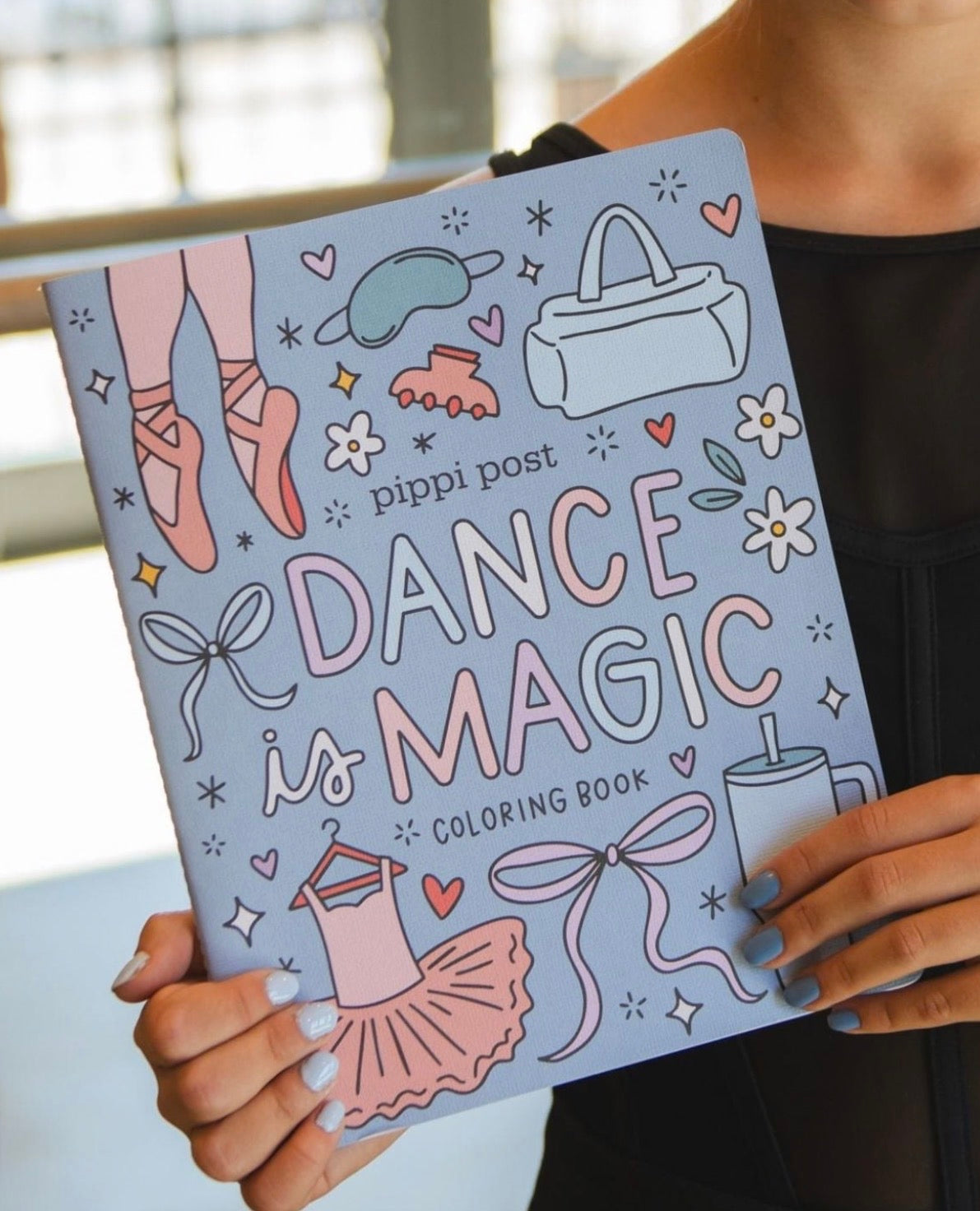 Pippi Post "Dance is Magic" Coloring Book