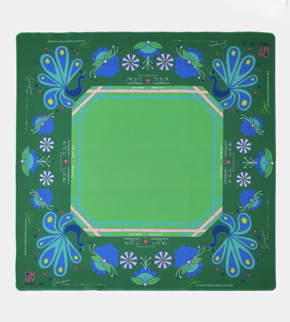 Oh My Mahjong “Birdie” Mat in Tube