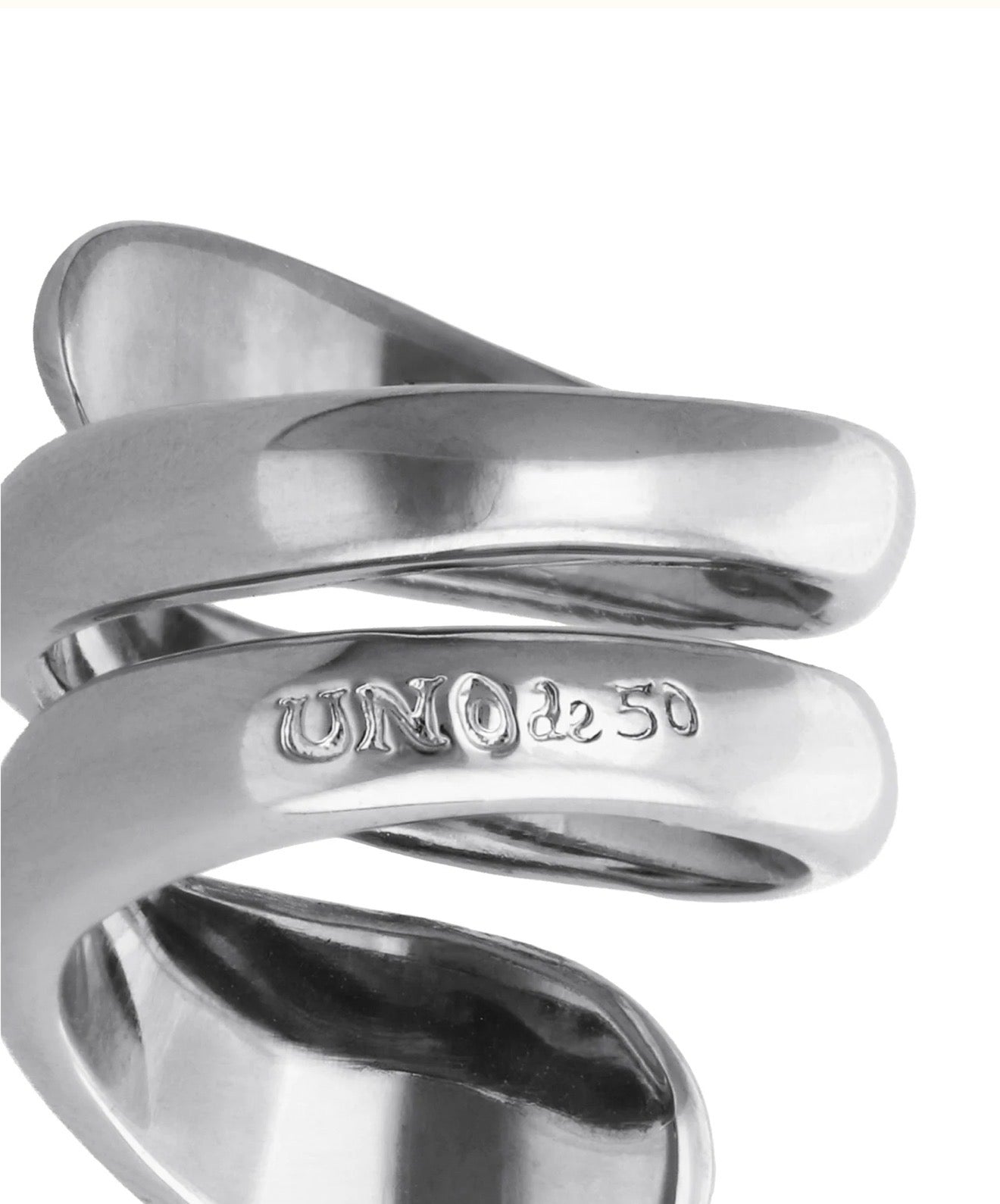 Uno de 50 "Axis" Ring- Silver