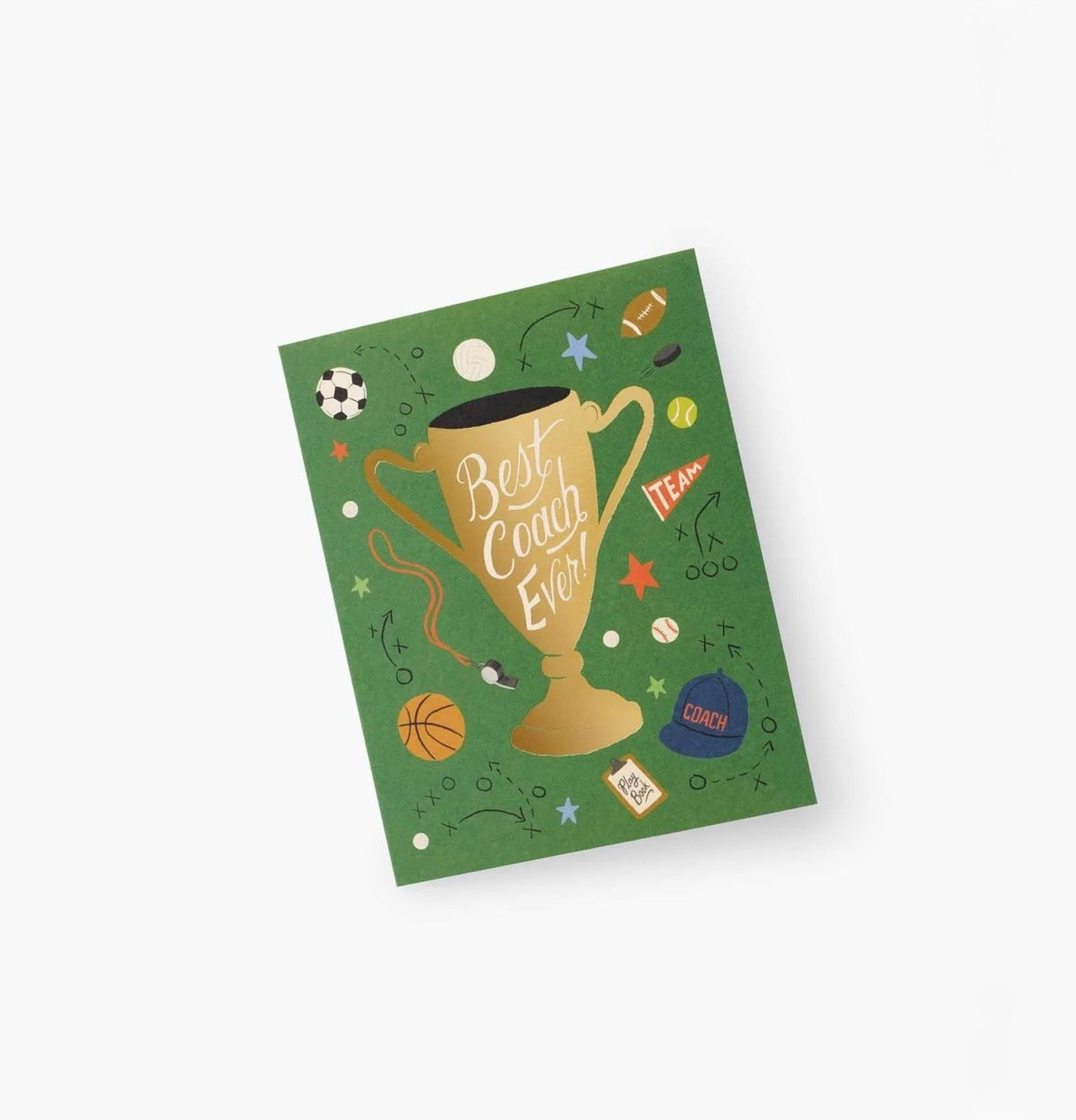 Rifle Paper Co. "Best Coach Ever!” Card