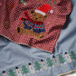 Rifle Paper Co. "Snowman" Embroidered Tea Towel