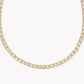 Kendra Scott Bella Tennis Necklace- Gold White CZ