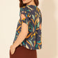 Bila 77 "Claire" Top-Navy Meadowbrook
