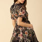 Hale Bob Haley Organza Dress Short Dress-Black