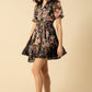 Hale Bob Haley Organza Dress Short Dress-Black
