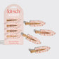 Kitsch Recycled Plastic Creaseless Clips-Cherry Print