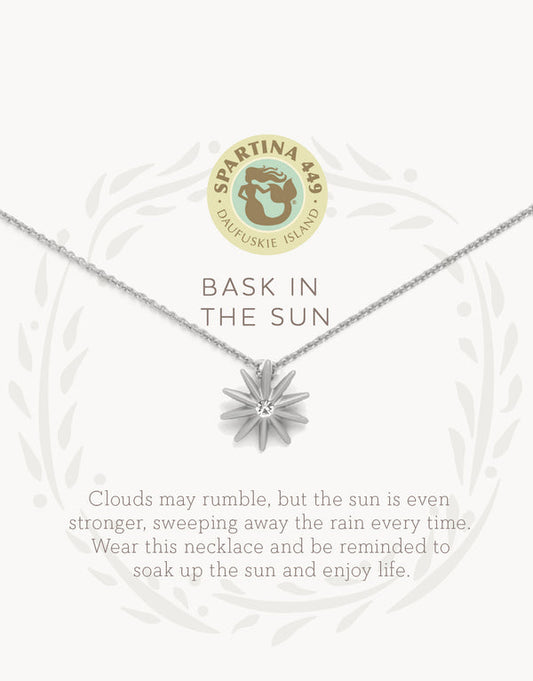 Spartina 449 Sea La Vie Necklace - Bask in the Sun-Silver