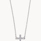 Spartina 449 Sea La Vie "Have Faith/Cross" Necklace-Silver