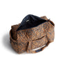 Vera Bradley Large Original Duffel-Lotus Montage Roasted Pecan