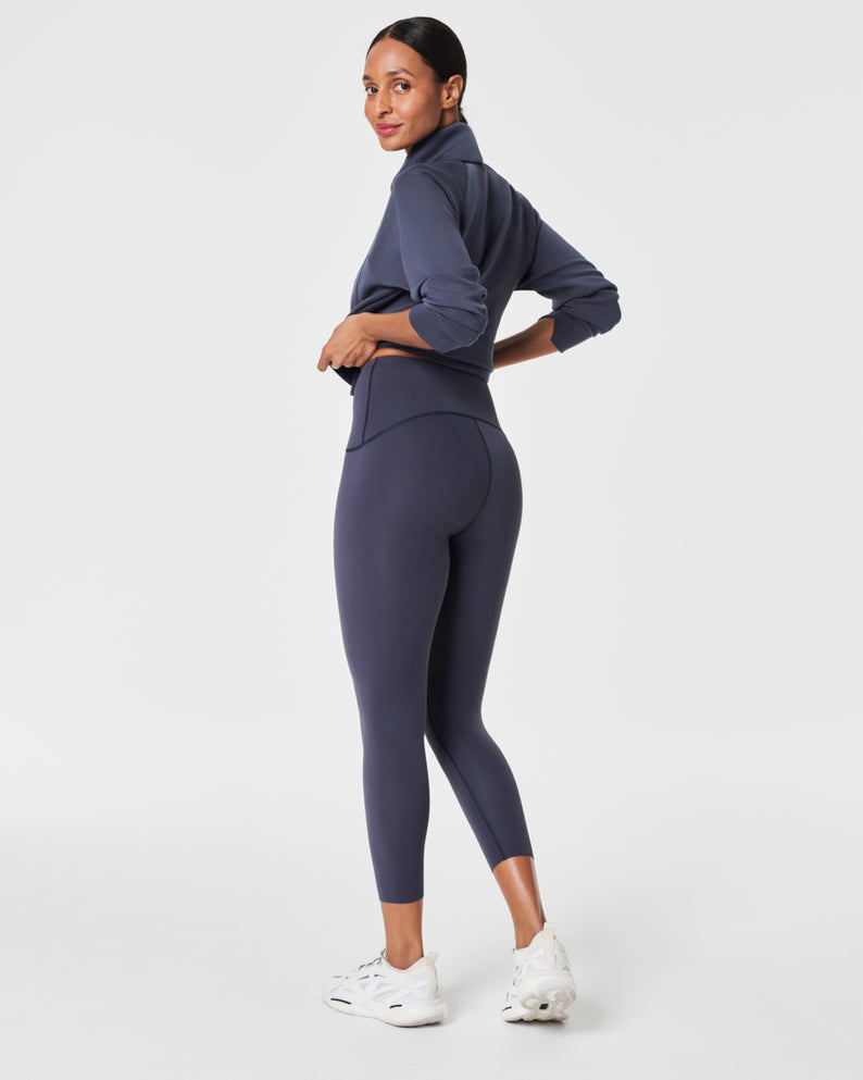 Spanx Leggings Booty Boost Active Cropped Compression Crop, Style 50123 $98  | eBay