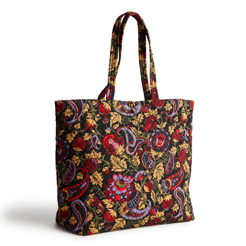 Vera Bradley Original Tote- Midnight Garden Paisley