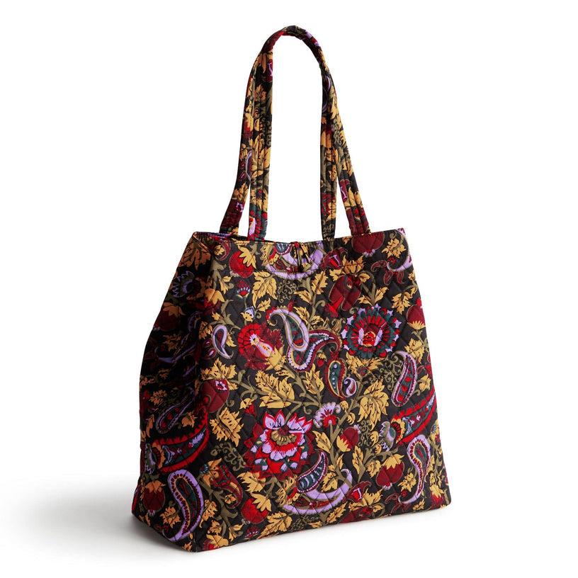 Vera Bradley Original Tote- Midnight Garden Paisley