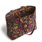 Vera Bradley Hathaway Tote- Midnight Garden Paisley