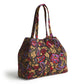 Vera Bradley Hathaway Tote- Midnight Garden Paisley