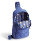 Vera Bradley Lorman Sling Backpack- Deep Ultramarine