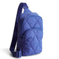 Vera Bradley Lorman Sling Backpack- Deep Ultramarine