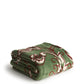 Vera Bradley Plush Throw Blanket-Victorian Vines Vineyard Green