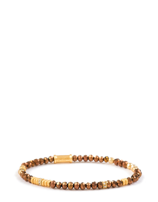 Spartina 449 Stretch Bracelet 4mm-Bronze