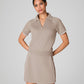 Spanx SPANX® AirEssentials Pique Polo Top -Ash