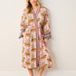 Printfresh "Bagheera" Eco Satin Robe-Blush