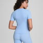 Spanx Bare Naked Bicep Tee - Hydrangea
