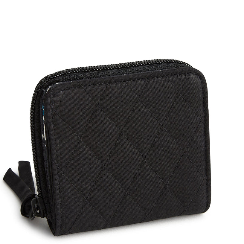 Vera Bradley Small Zip-Around Wallet-Moonless Night