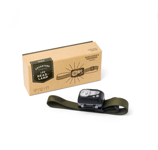 Gentlemen's Hardware LED Head Lamp